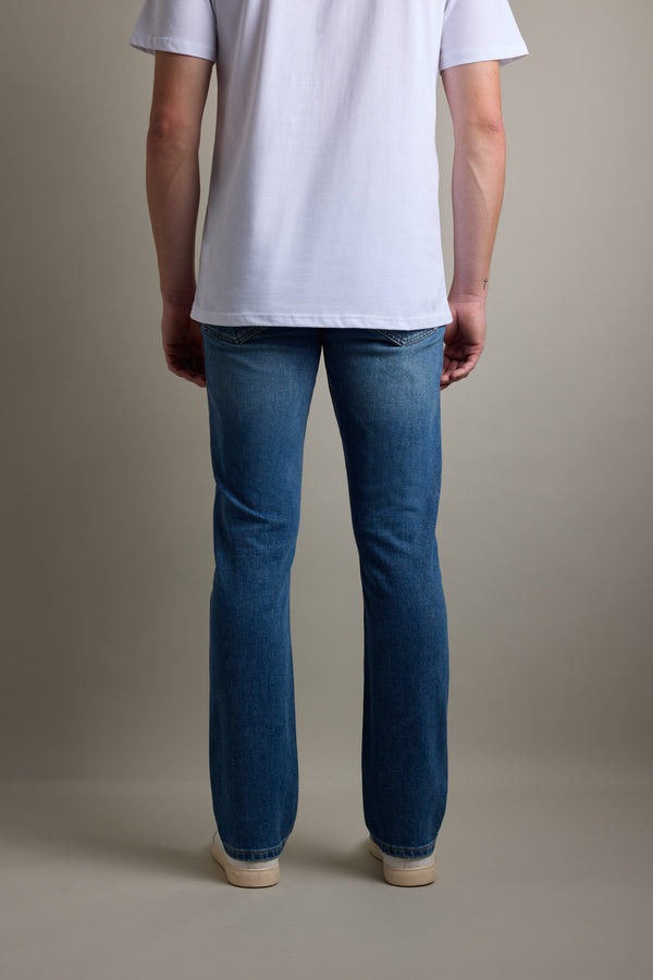 Barkers Wanderer Denim Straight Jean in mid wash, additional view