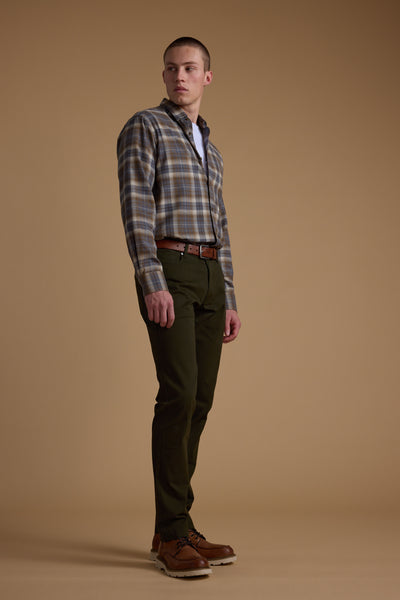 Barkers Beckett  5-Pocket Pant in olive