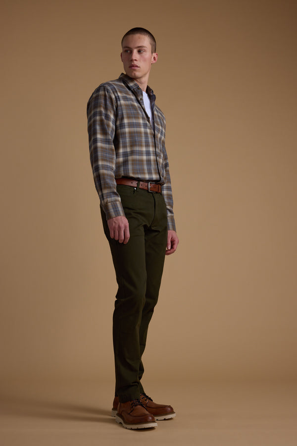 Barkers Beckett  5-Pocket Pant in olive
