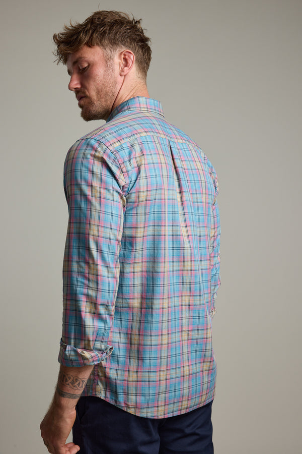 Barkers Hayne Check Shirt, tailored fit, additional view
