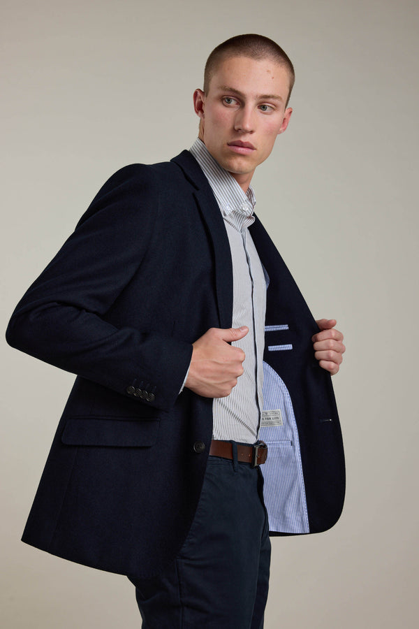 Barkers Gilman Woollen Blazer in navy, additional view