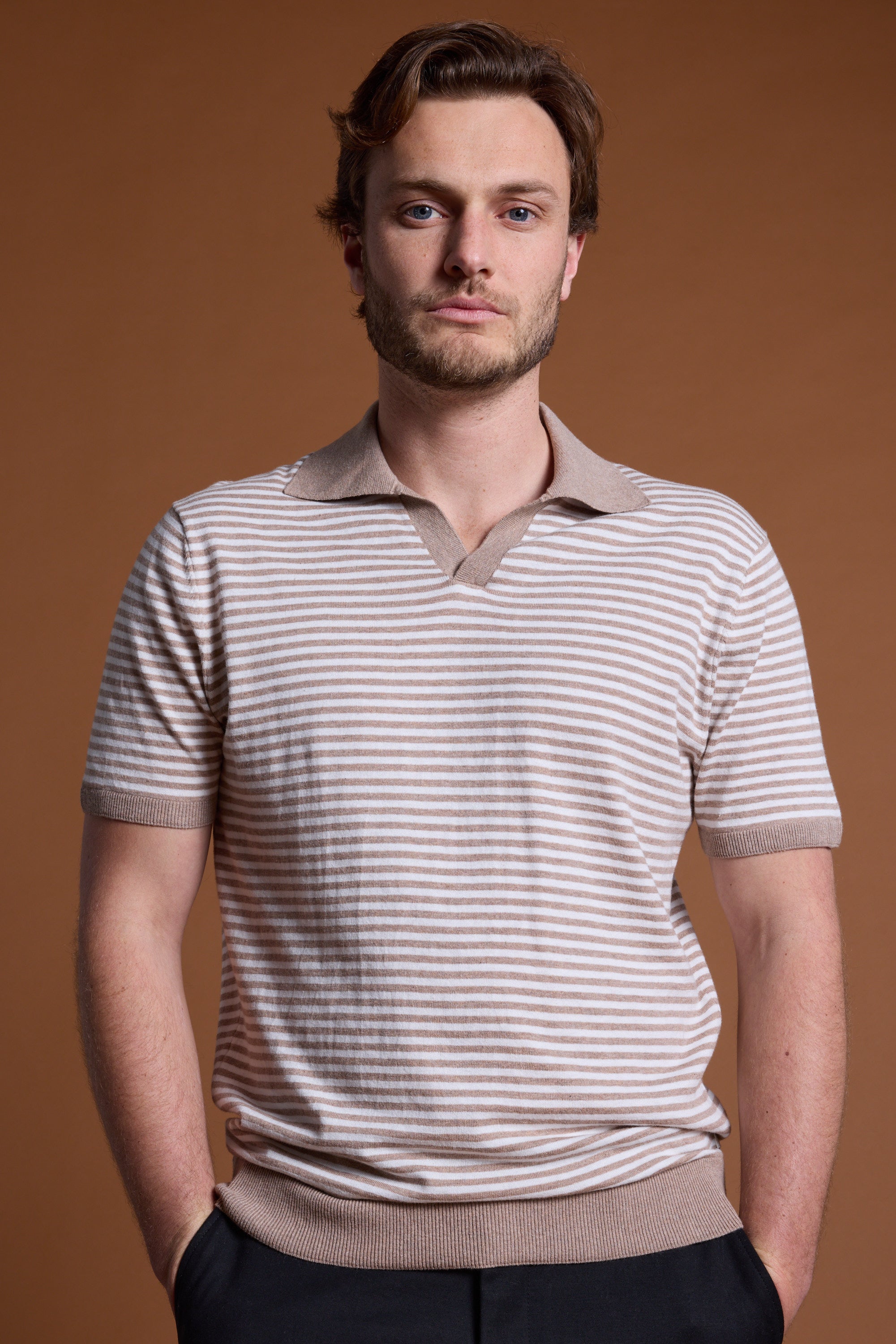 Parkway Cotton Stripe Polo, additional view