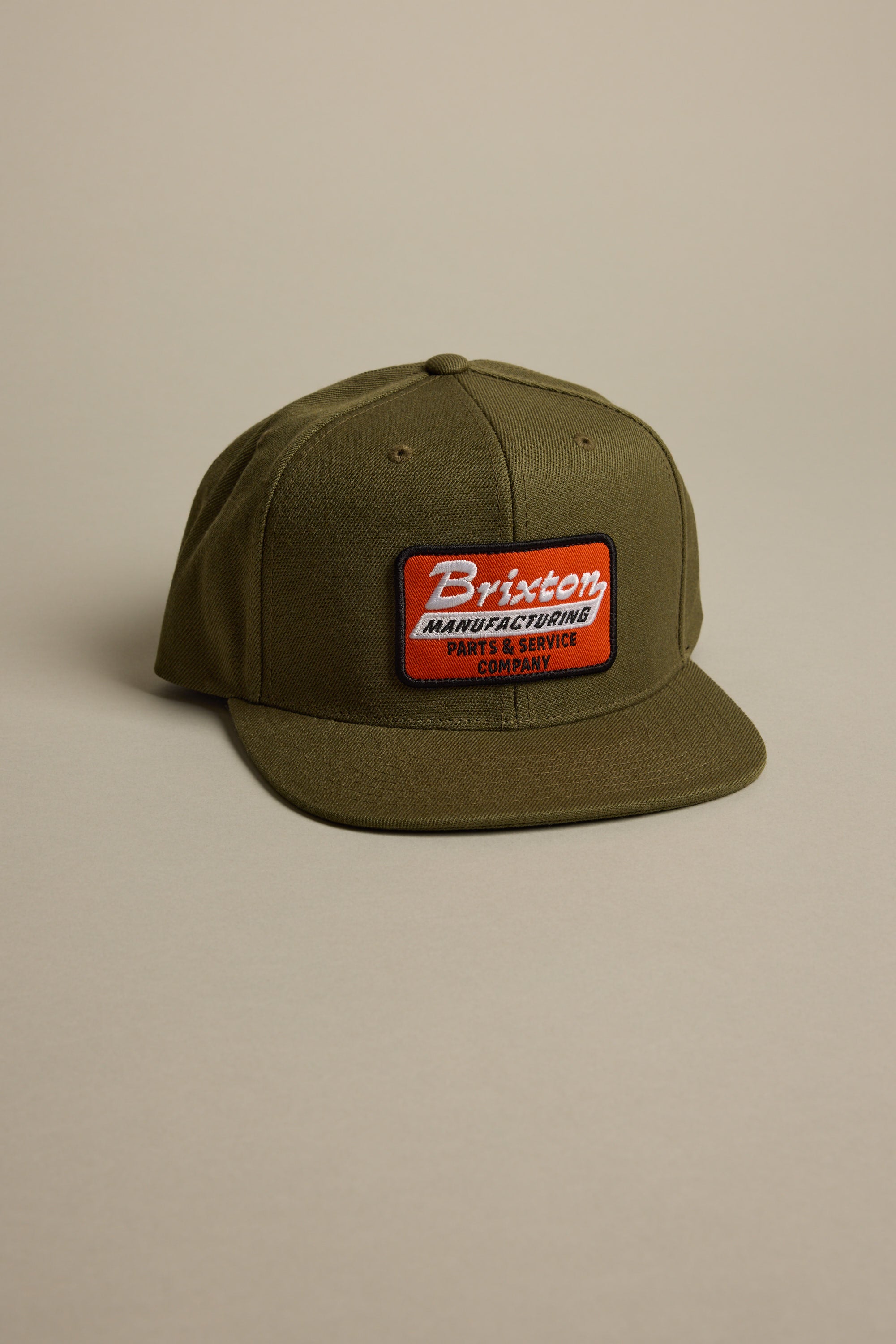 Brixton Township MP Snapback Cap in green, alternate view