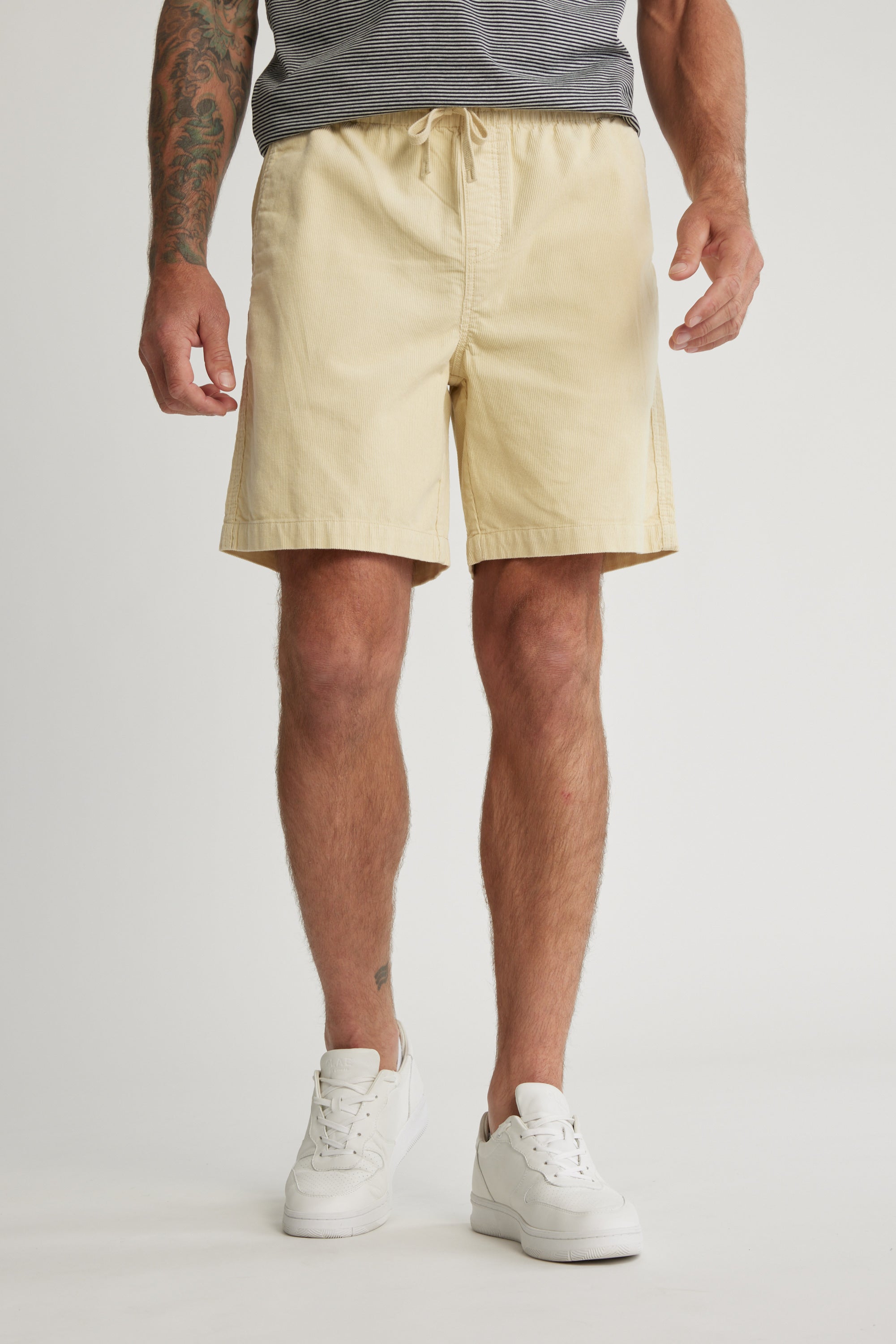 Barkers Whitehall Cord Short in butter, cotton, alternate view