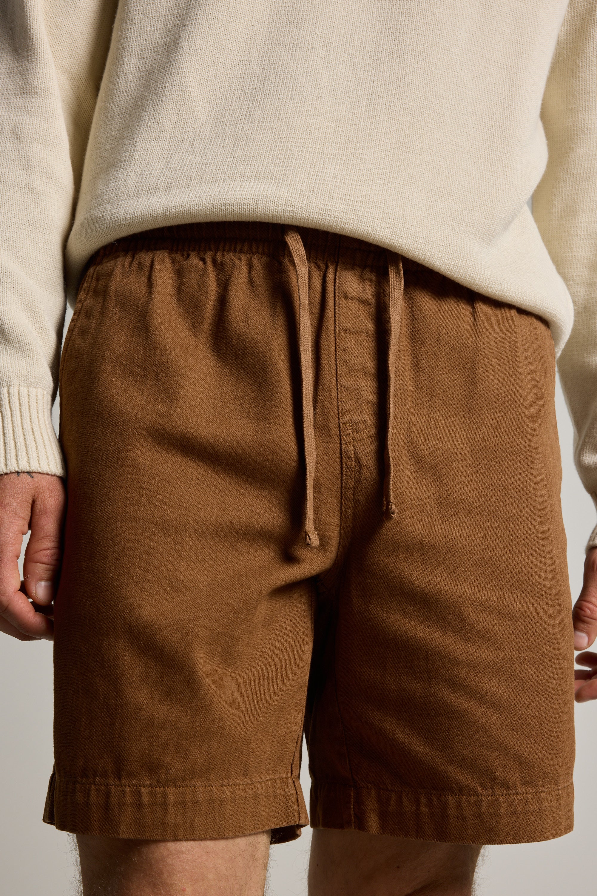 Barkers Harley GD Weekend Short in tobacco, relaxed fit, additional view