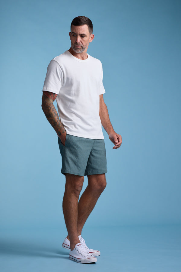 Barkers Dehaven Stripe Volley in green, additional view
