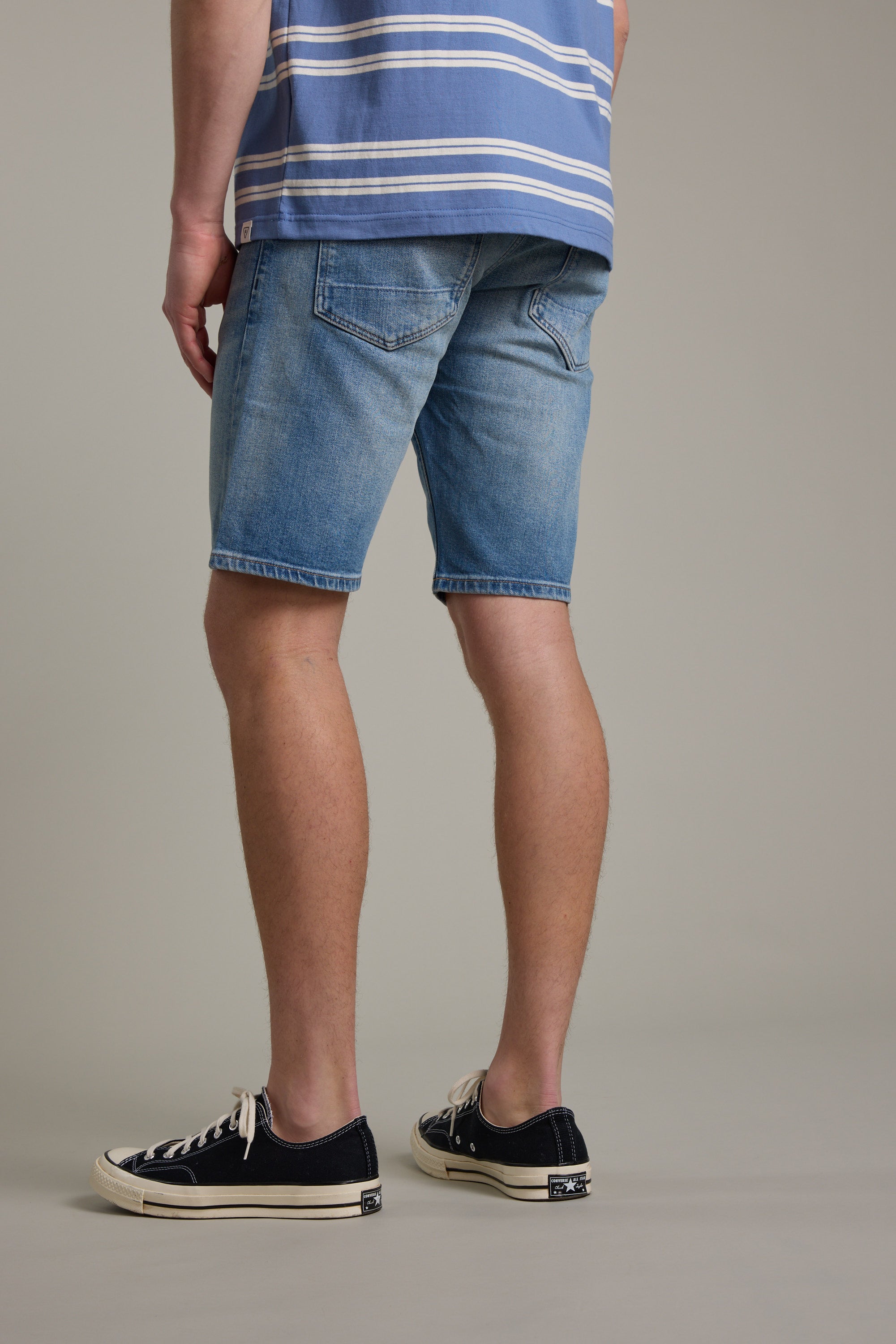 Barkers Rover Denim Short in vintage, relaxed fit, additional view