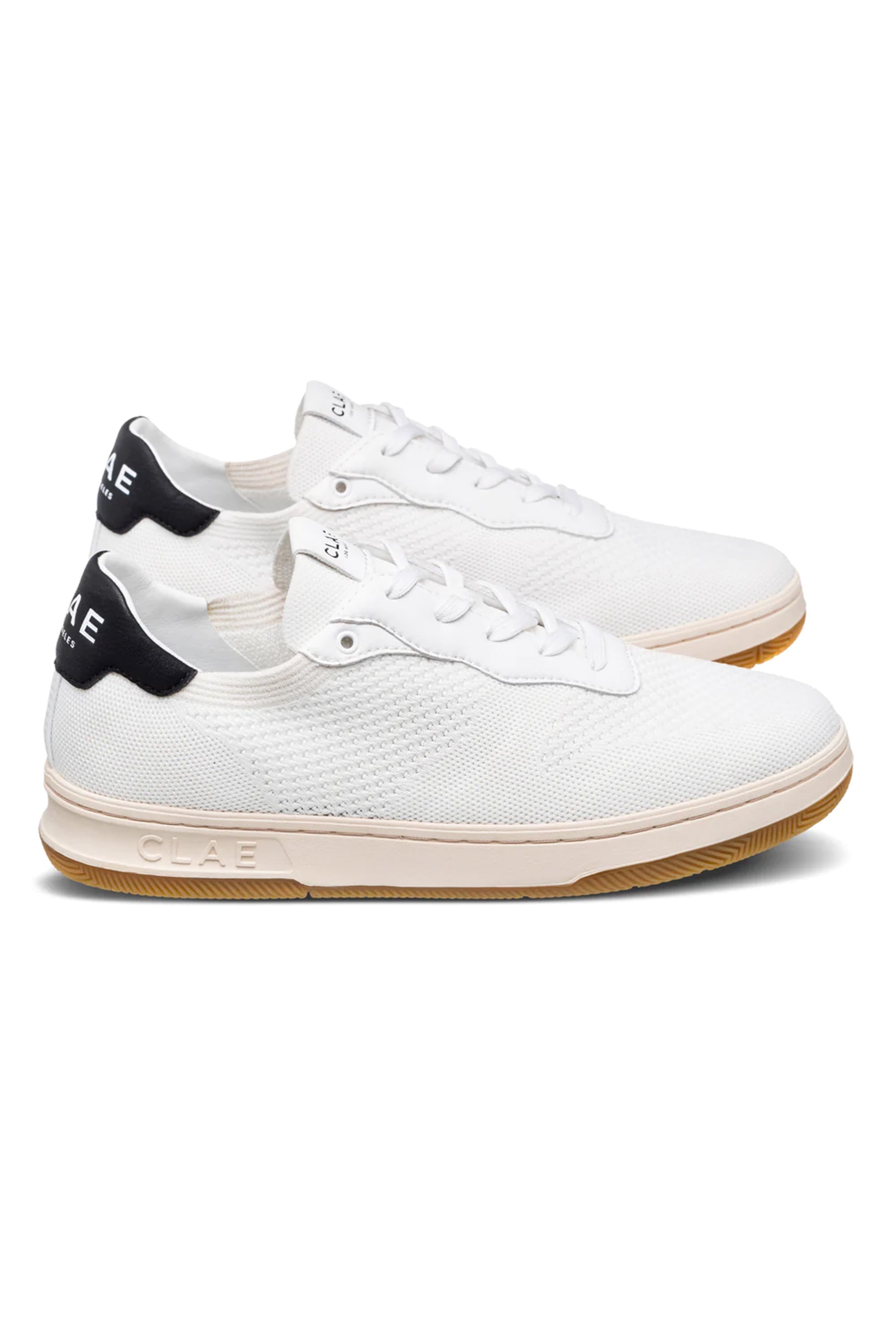 Clae - Malone Knit in white/black, additional view