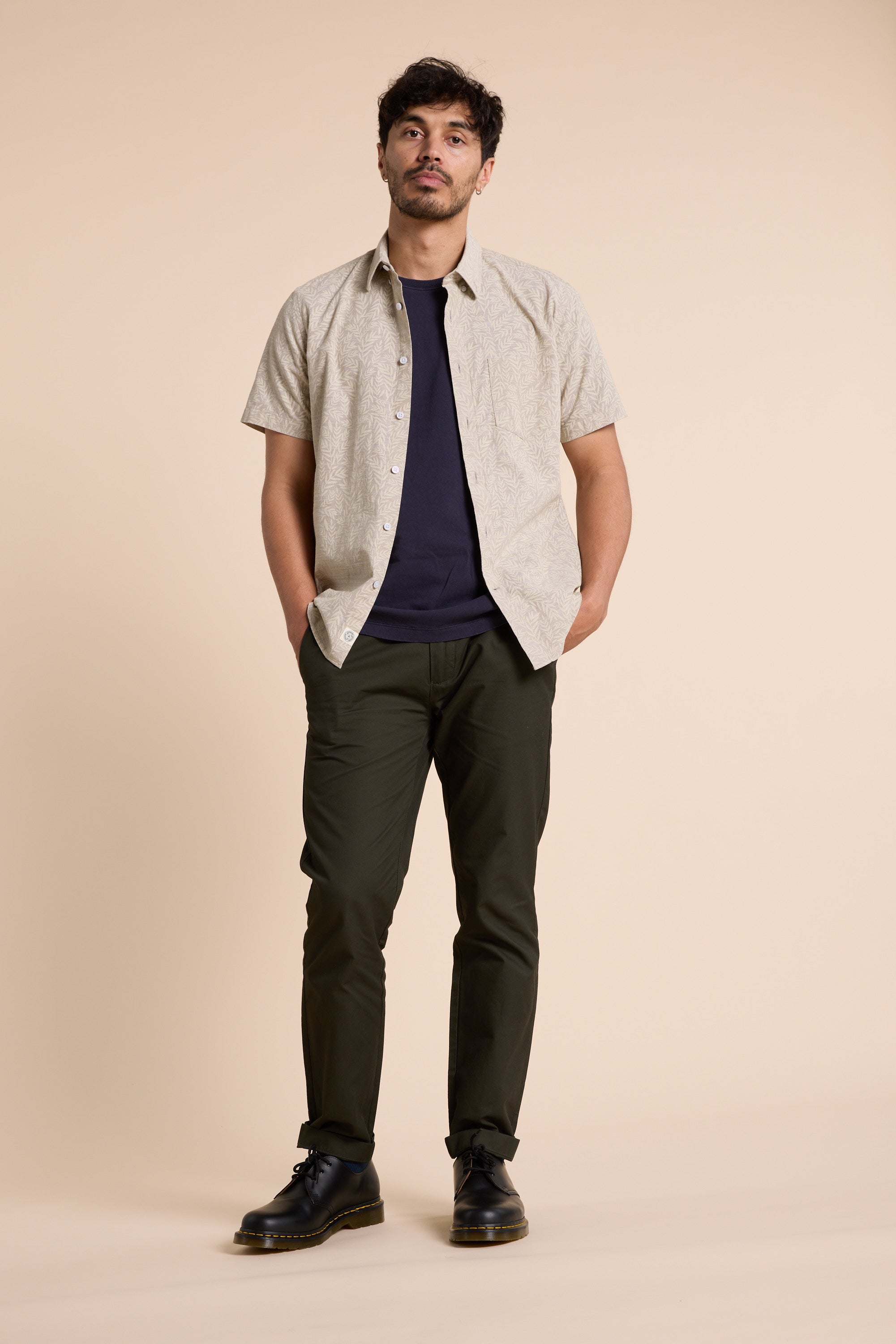 Barkers Ballenton Print Shirt in natural, additional view