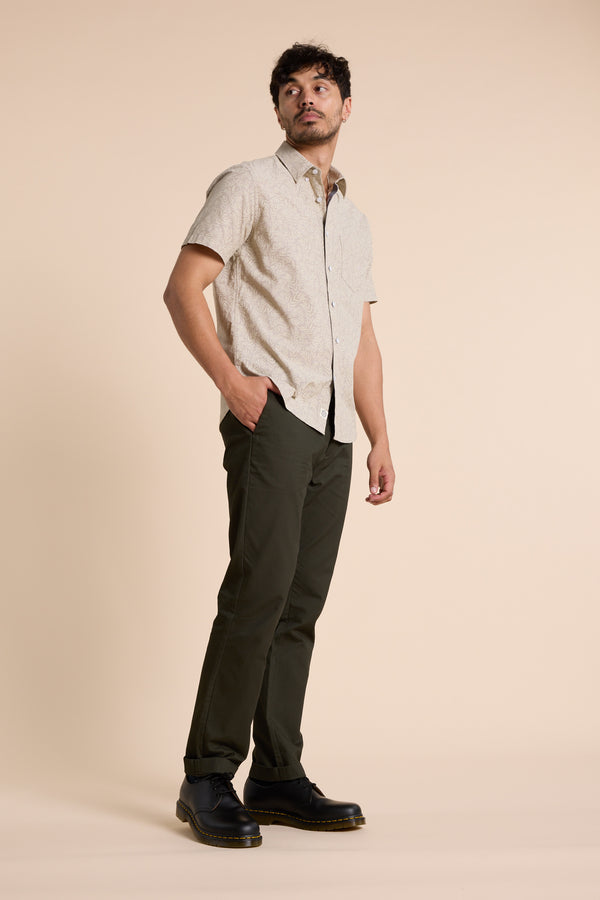 Barkers Ballenton Print Shirt in natural, additional view