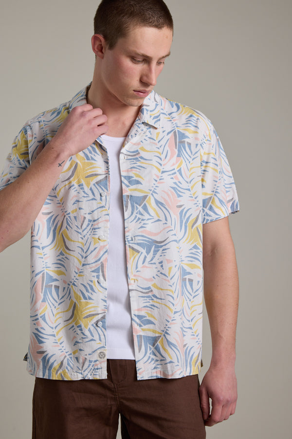 Barkers Jordan Print Cuban Shirt