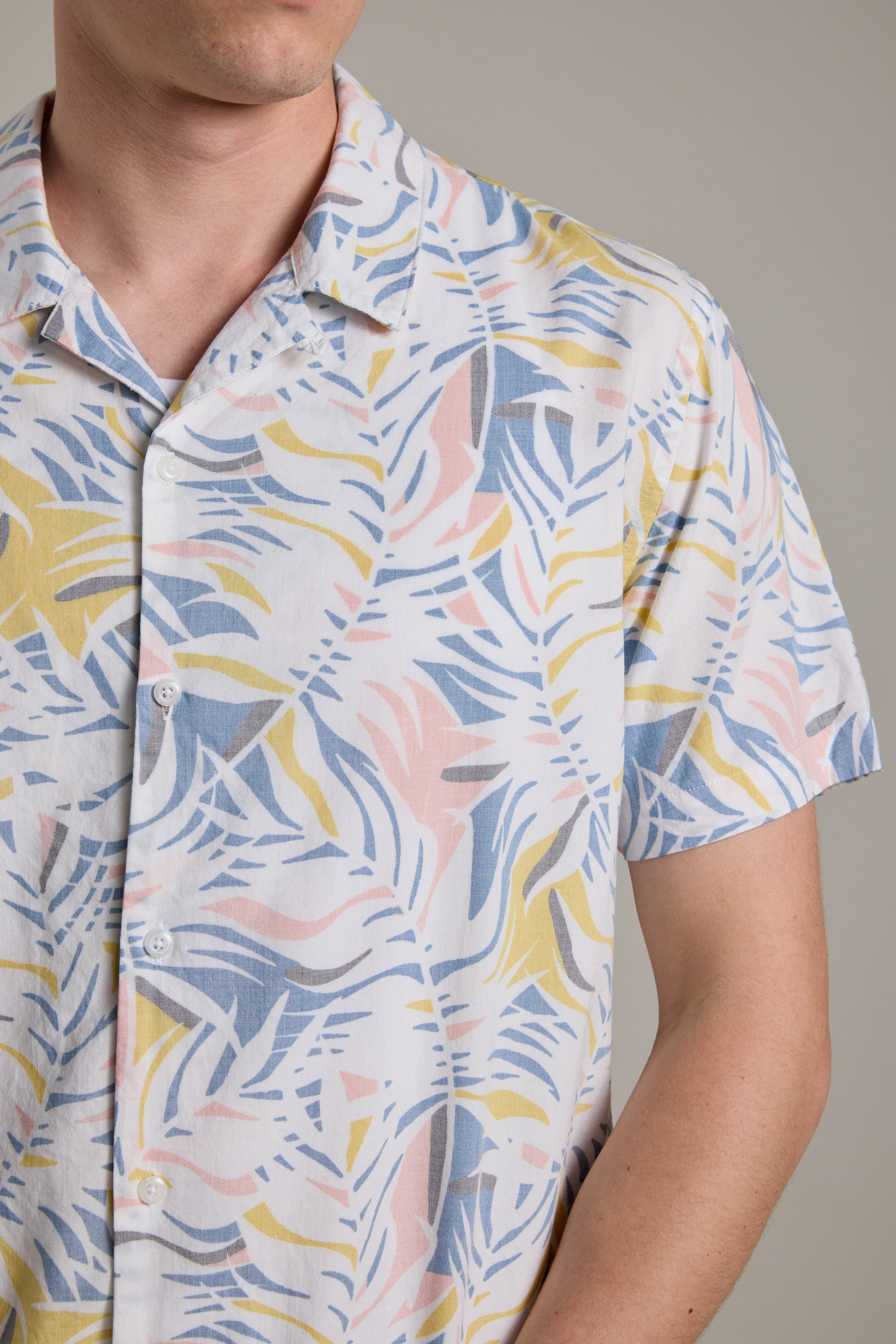 Barkers Jordan Print Cuban Shirt, additional view