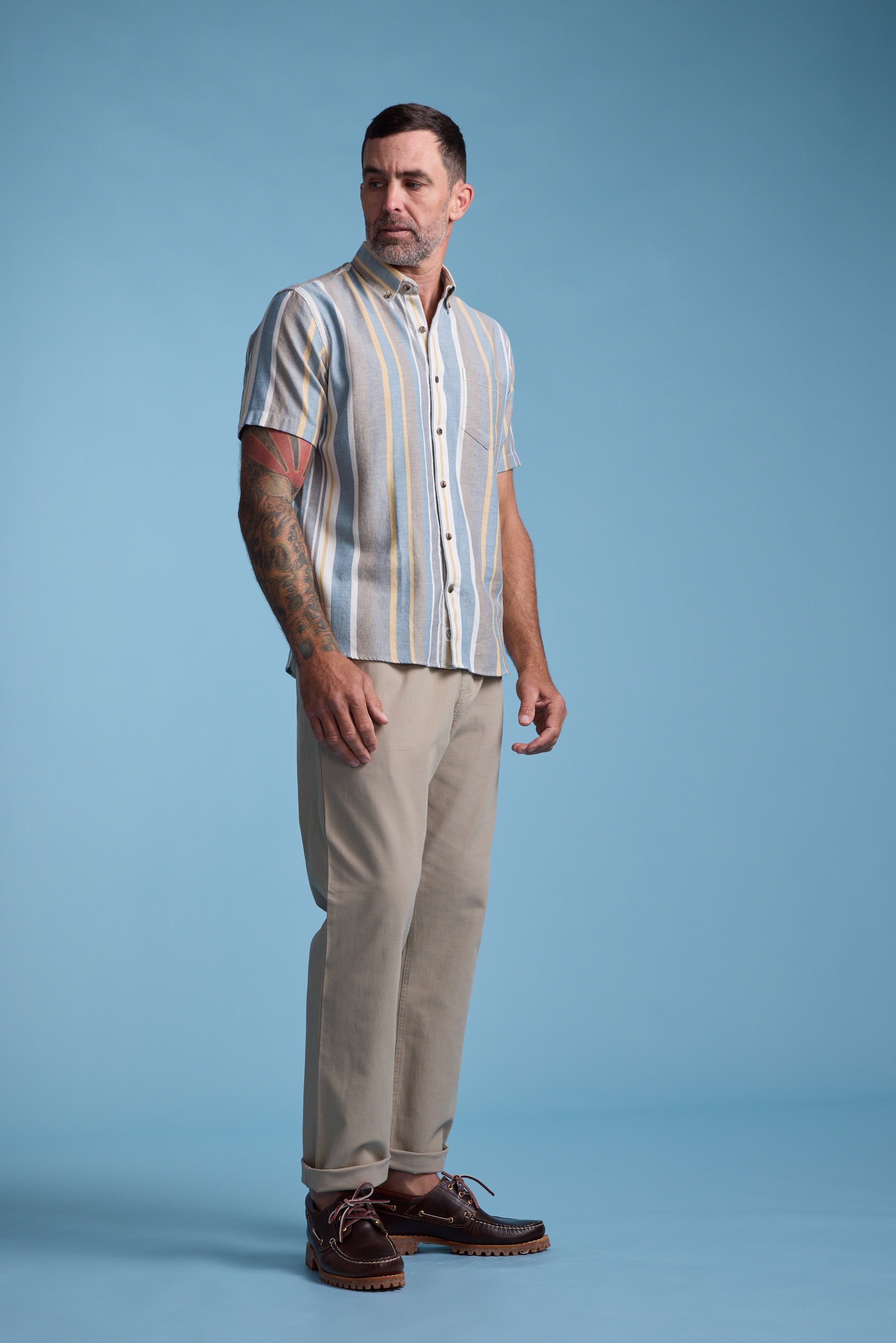 Barkers Reagen Stripe Shirt, additional view