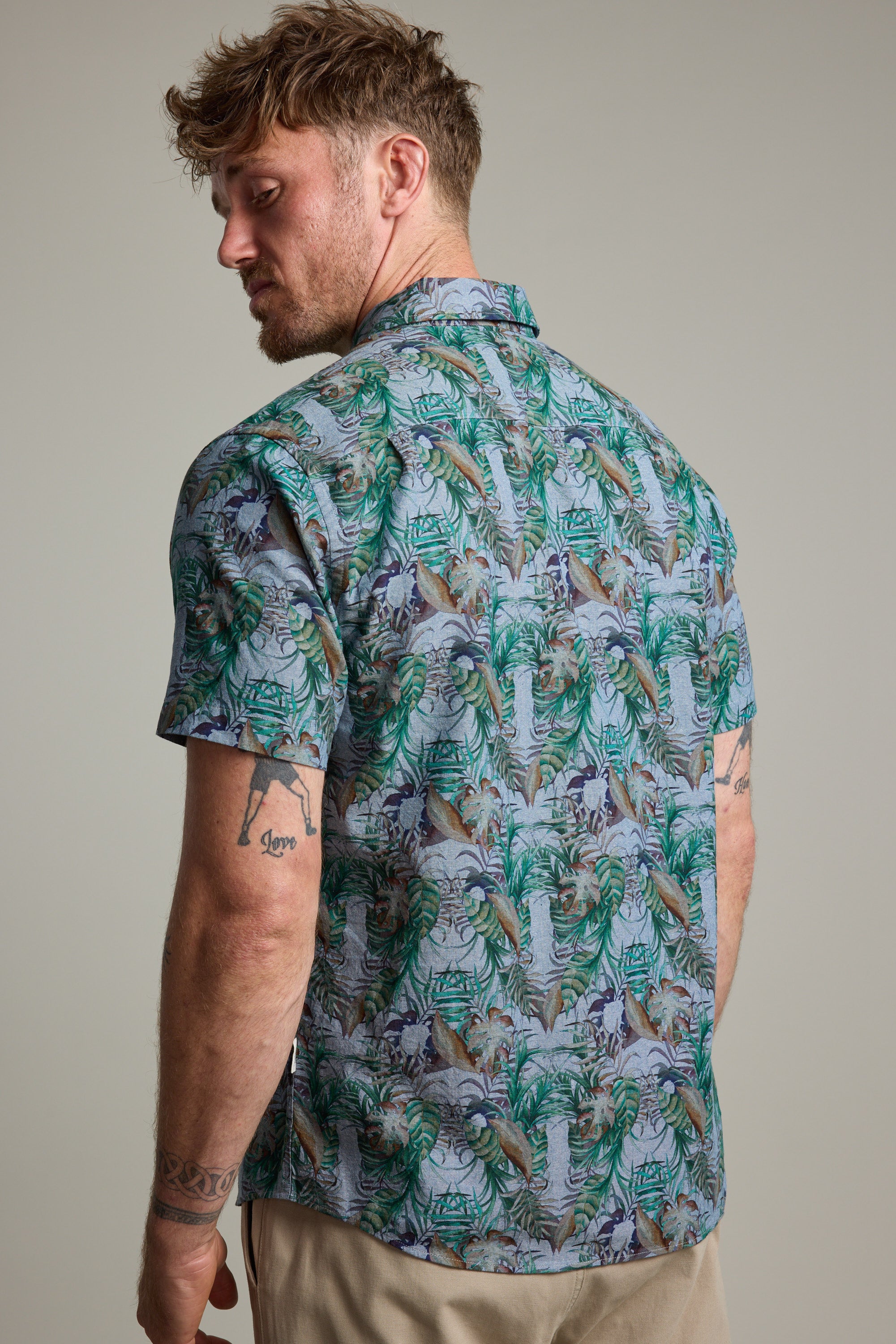 Barkers Rockport Print Shirt, additional view
