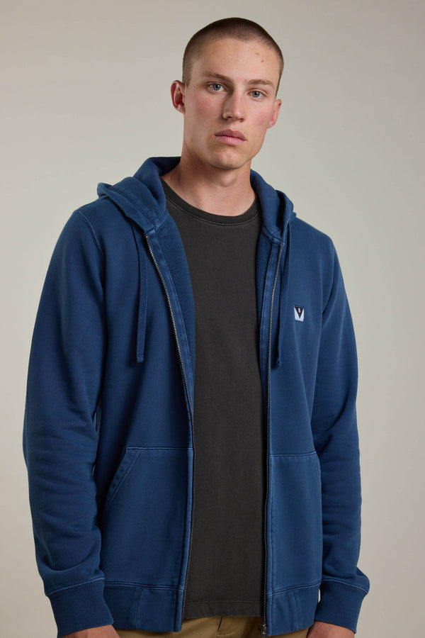 Barkers Newton GD Zip Hoody in vintage navy