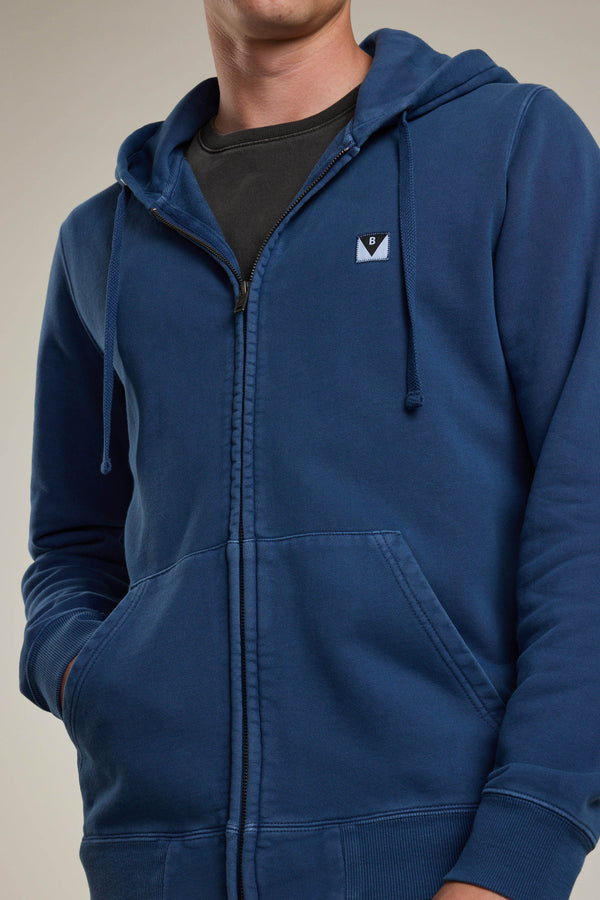 Barkers Newton GD Zip Hoody in vintage navy, additional view