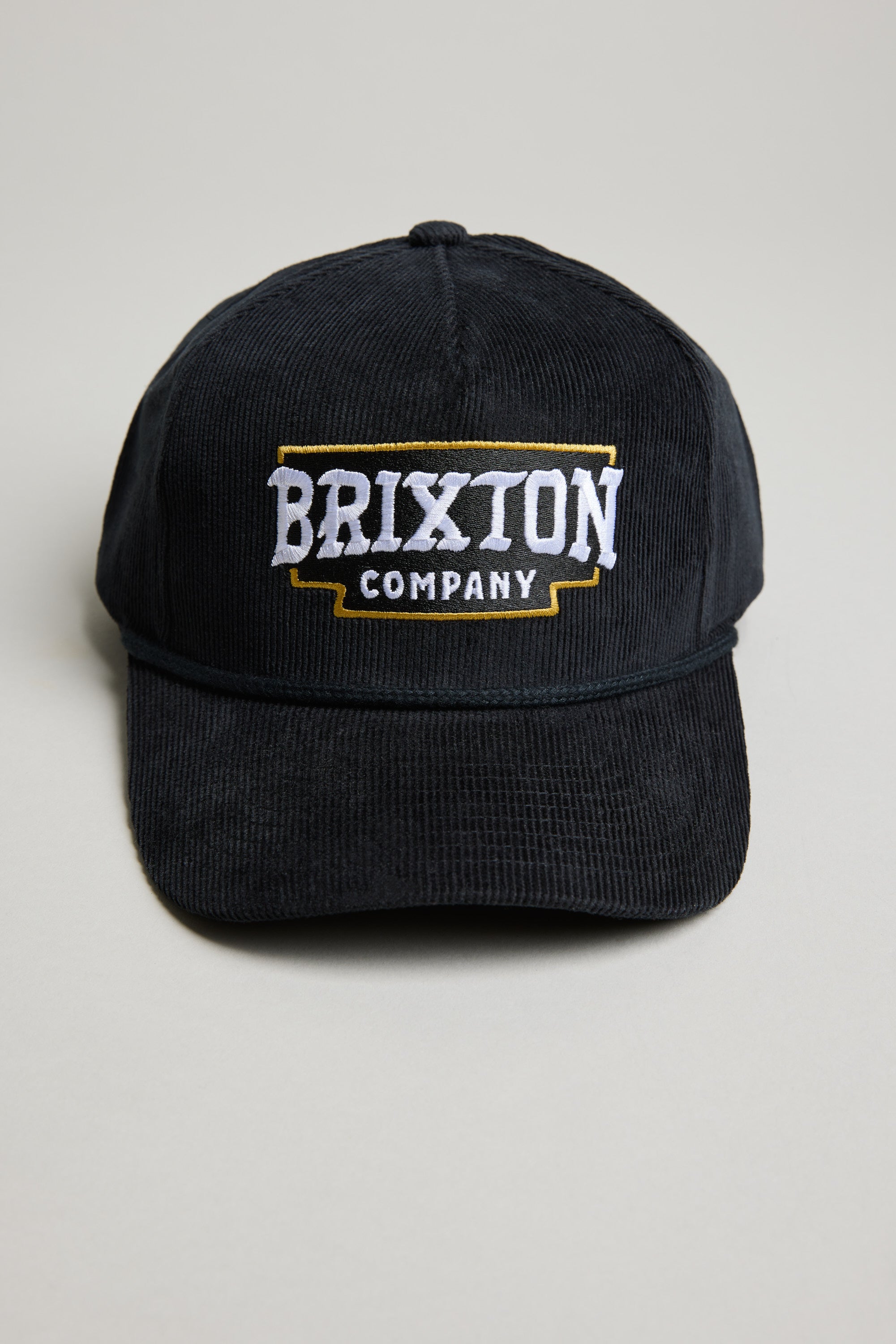 Brixton Pierson Snapback in black, alternate view