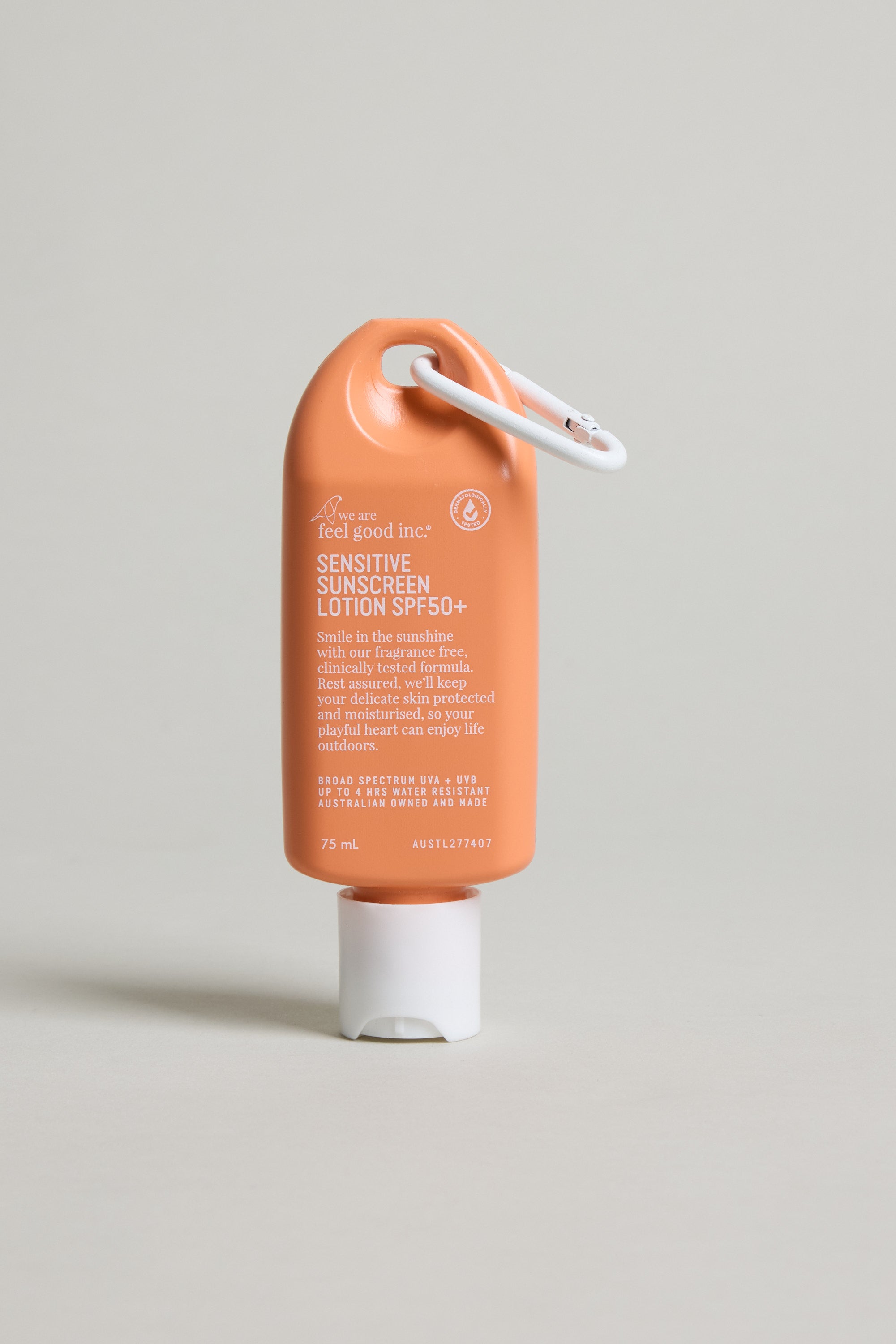Other Sensitive Sunscreen Lotion SPF50+ 75ml (Traveller) in orange