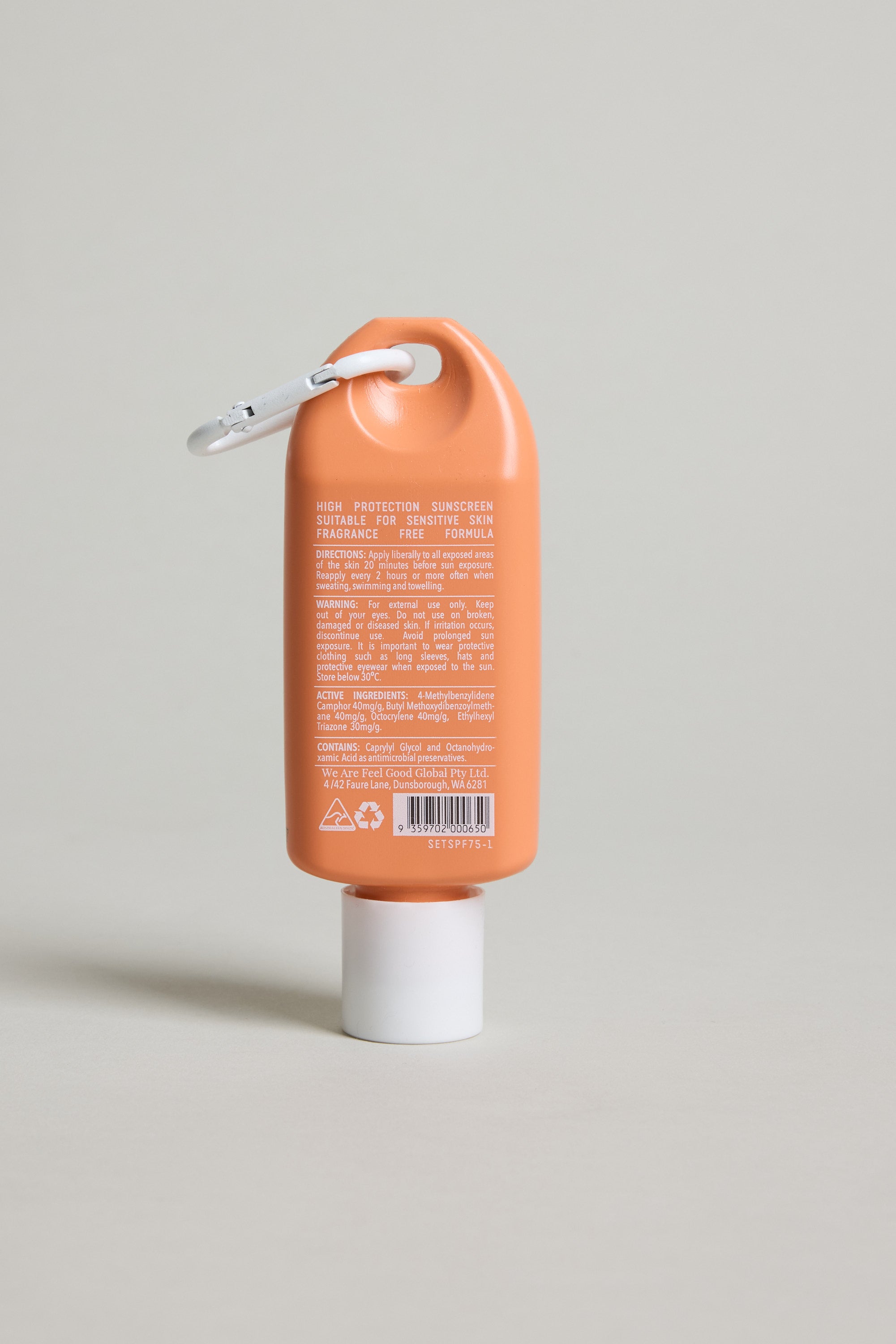 Other Sensitive Sunscreen Lotion SPF50+ 75ml (Traveller) in orange, alternate view