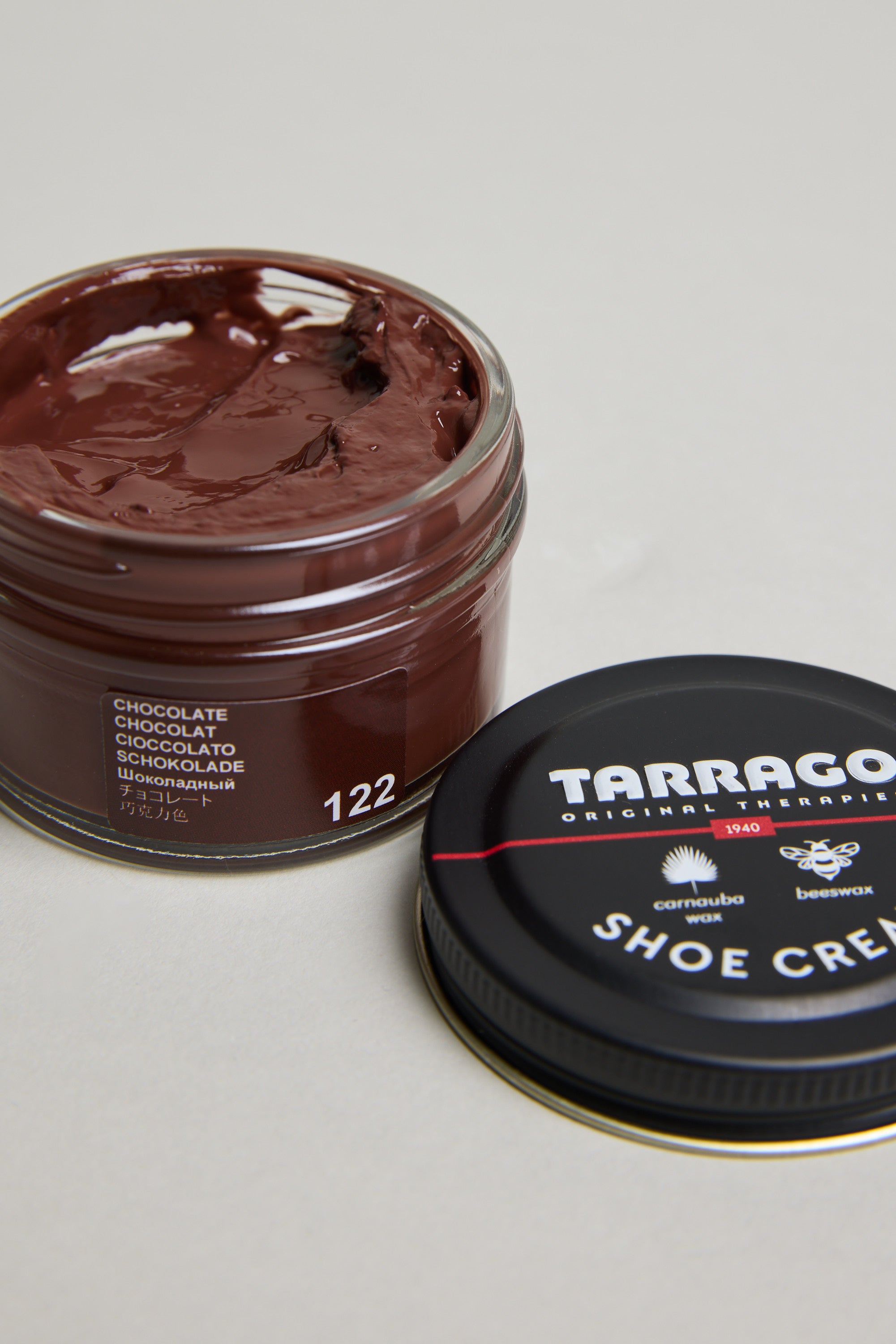 Tarrago Shoe Cream in tan, alternate view